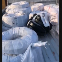 發(fā)往武漢的起重機配套電纜以裝車，感謝信任！--豪達電纜！