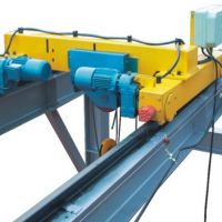 四川簡陽起重機，成都起重設(shè)備廠家，LHD葫蘆雙梁小車